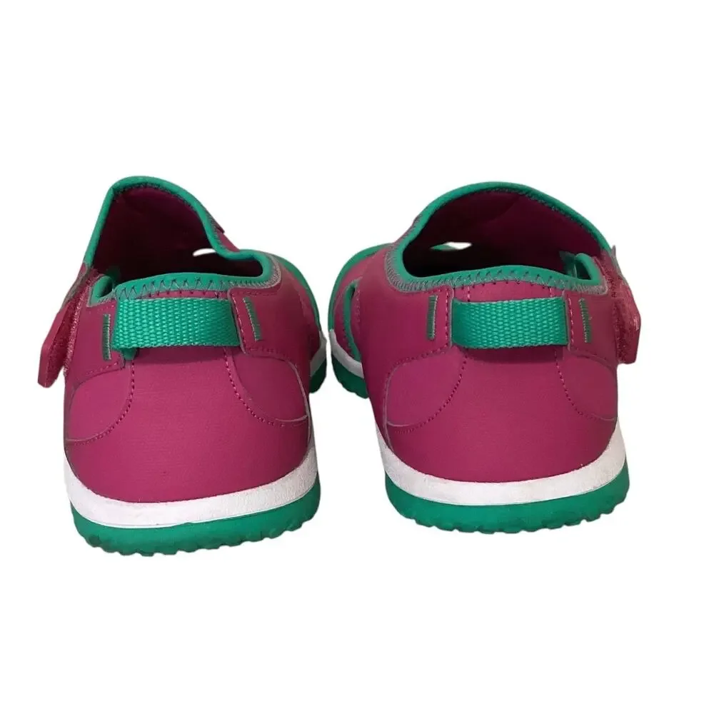 Keen Stingray water sandals Very Berry and Peacock Green size 7 youth